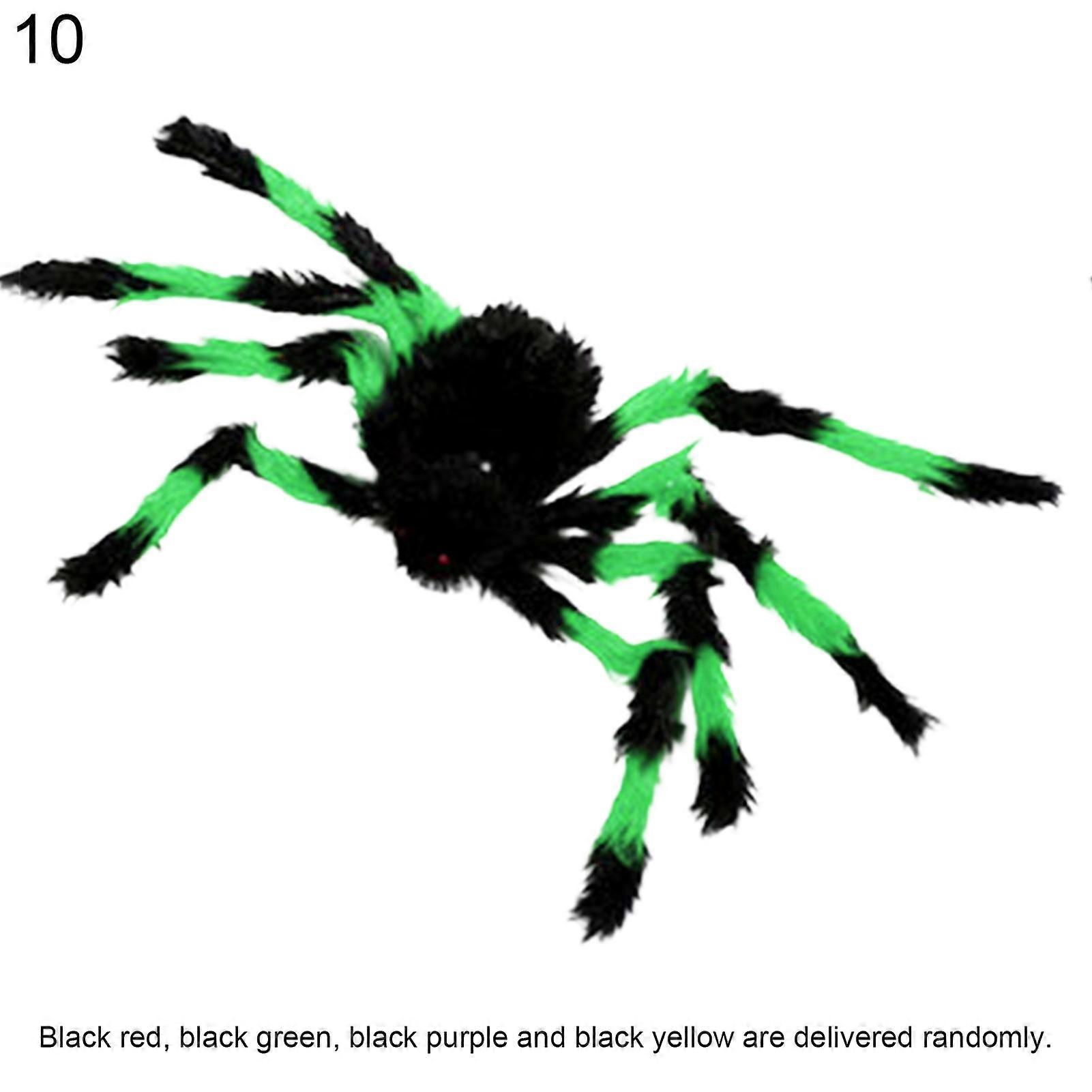 MengXi Imitation Spider Foldable Bar Display Decor Lint Halloween Spider Web for Outdoor