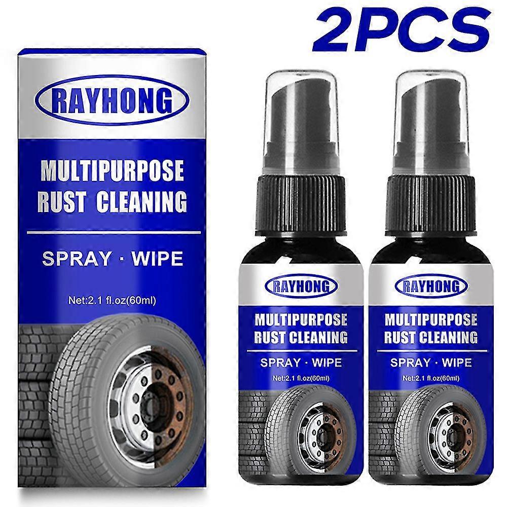 60ml Multipurpose Rust Cleaning Spray Anti-rust Lubricant Metal Door Window Cleaner Rust Remover Agent