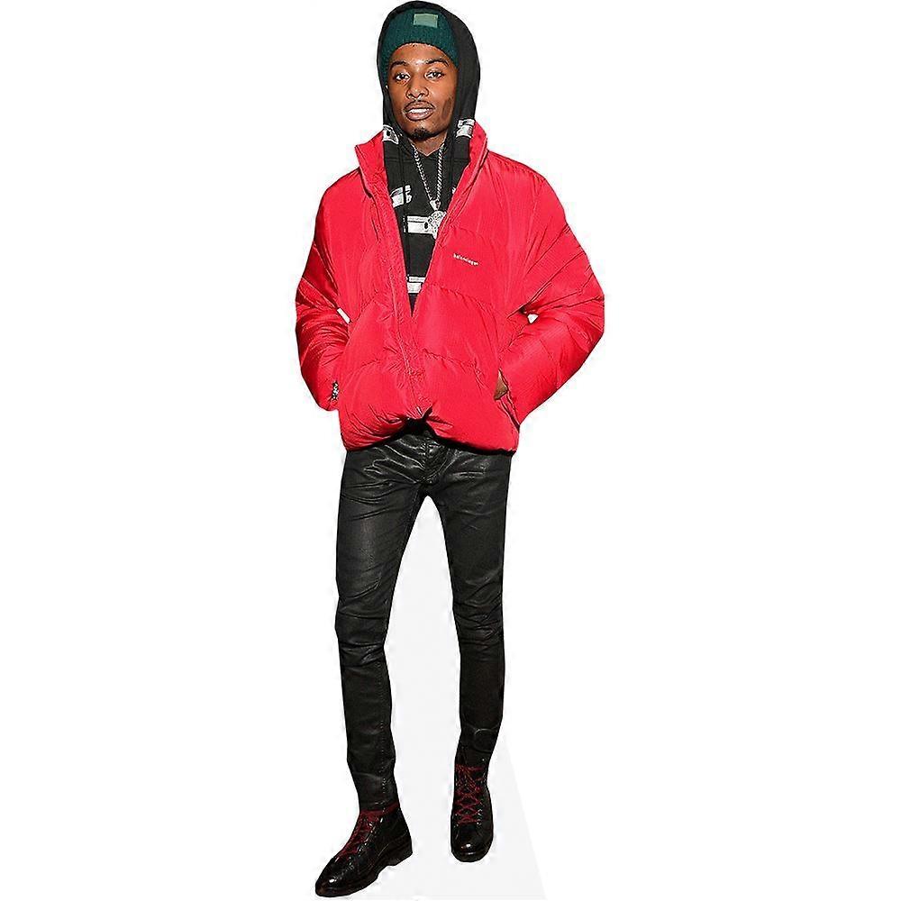 Jordan Terrell Carter (Red Jacket) Cardboard Cutout (lifesize OR mini size). Standee. Stand Up.