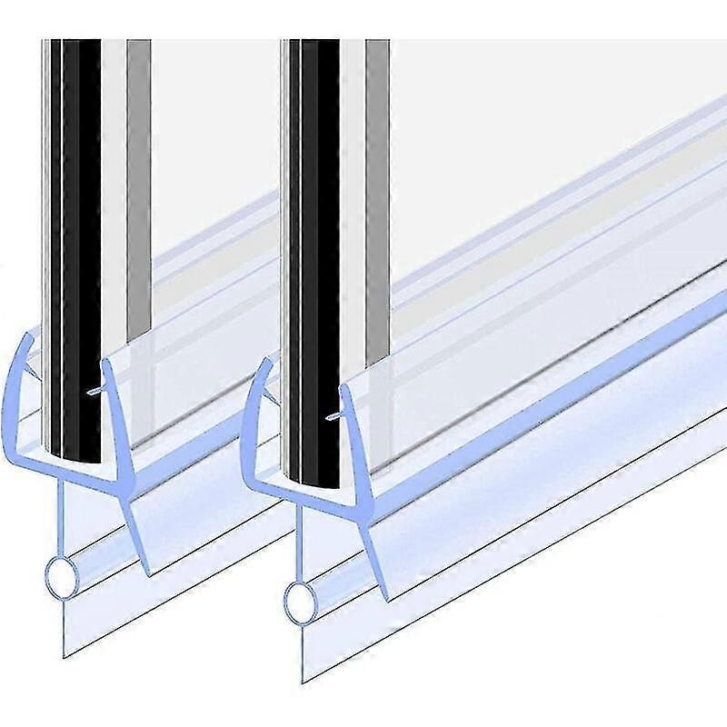 Aleko douchedeurafdichting 100cm 2 stuks voor 4-6 mm glas, opvouwbare