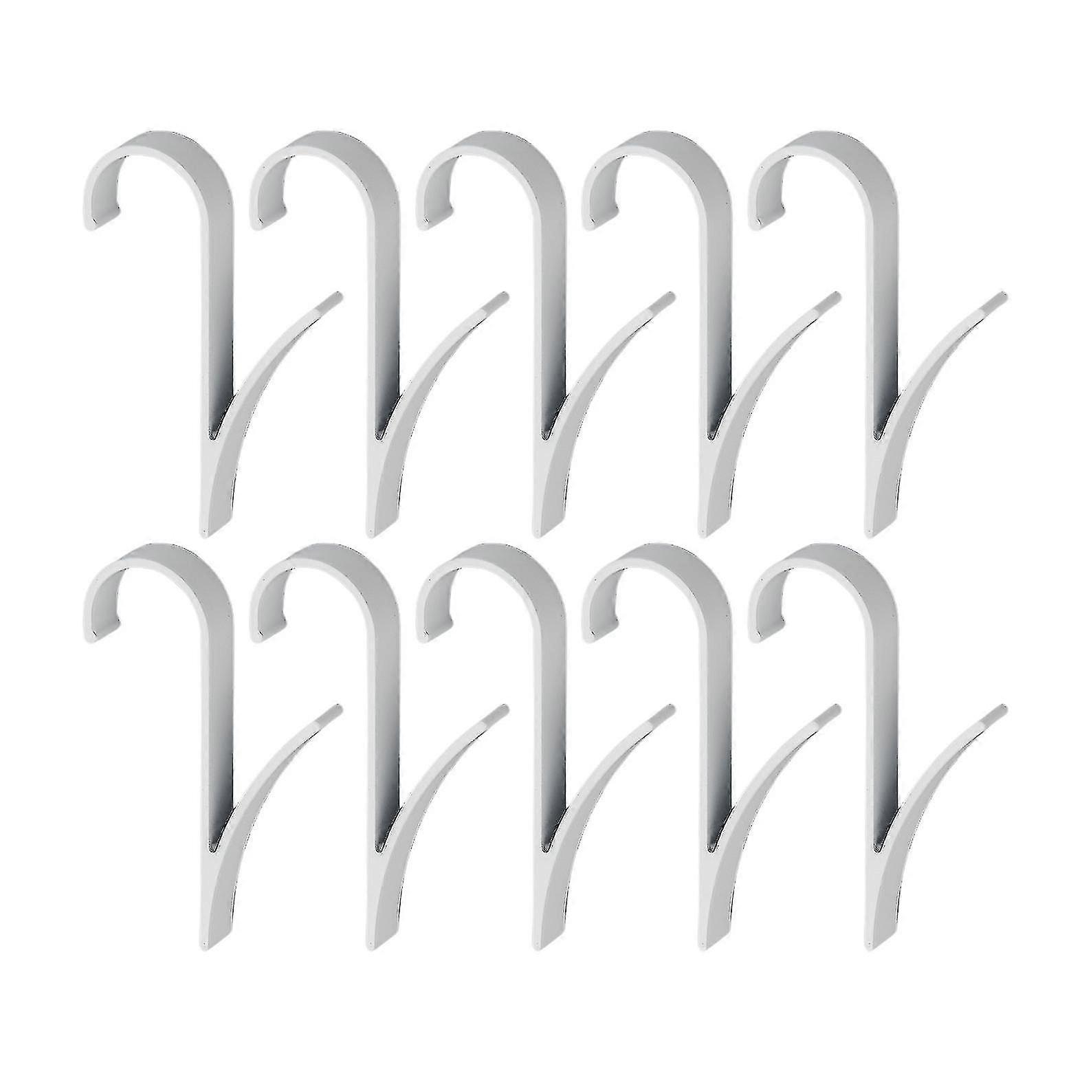 10 Pc Hanging Rod Single Hook