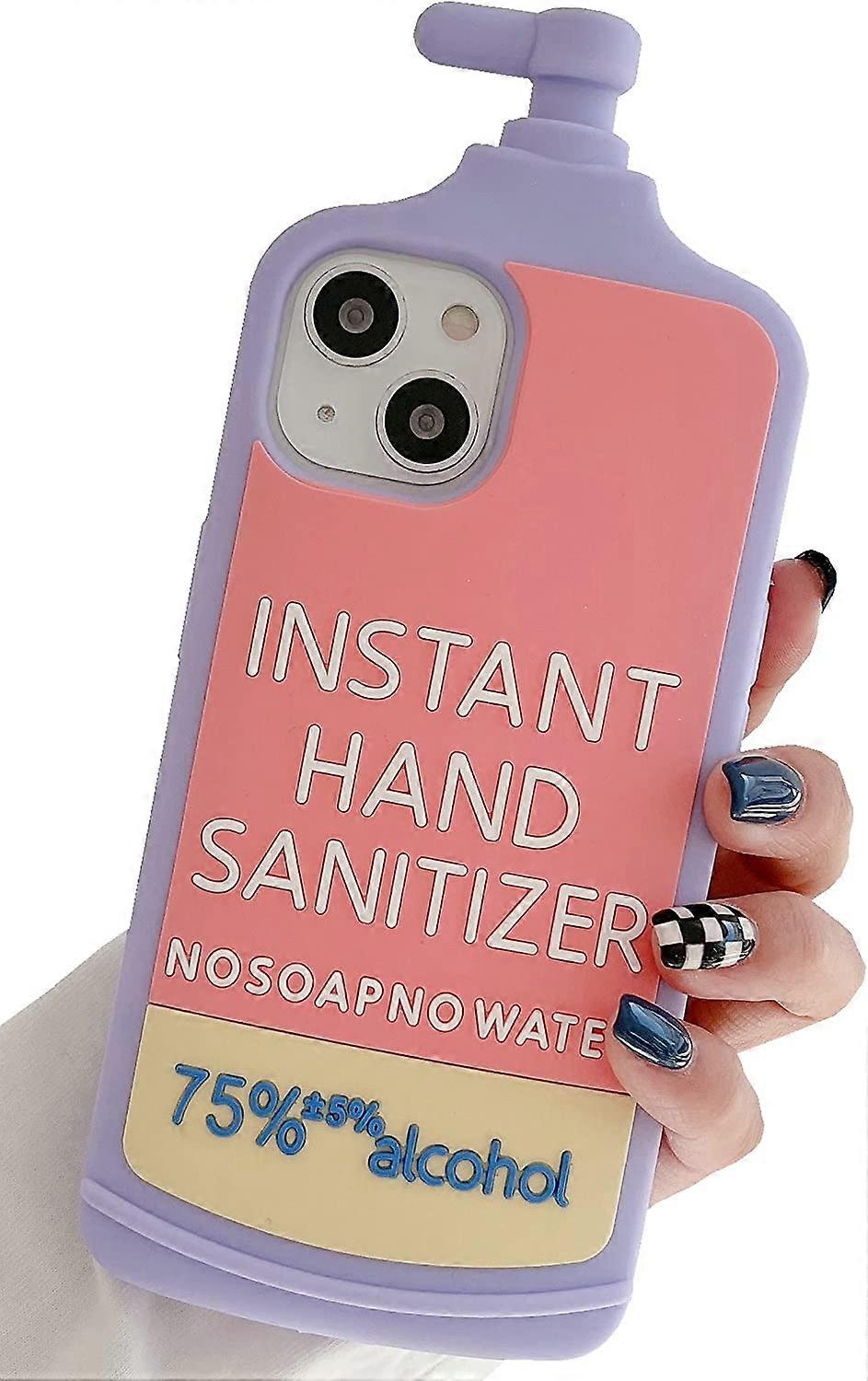 Capa para iPhone 13 para Mulheres, 3D Criatividade bonito Silicone macio desenhos animados à prova de choque Meninas protetoras Capa para iPhone 13