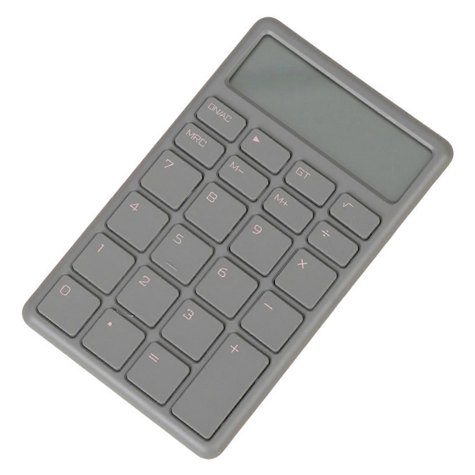 Electronic Calculator LCD Screen Mute Operation 12 Digits Solar Battery Basic Office Calculator School Supplies QingHai