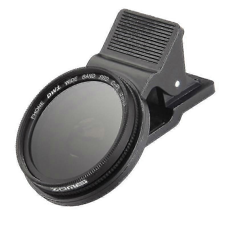 Kamera Cpl Filter Zirkularer Polarisator Objektiv Teil 37mm Handy Kamera Cpl Objektiv Filter mit Clip für Iphone Android Hk