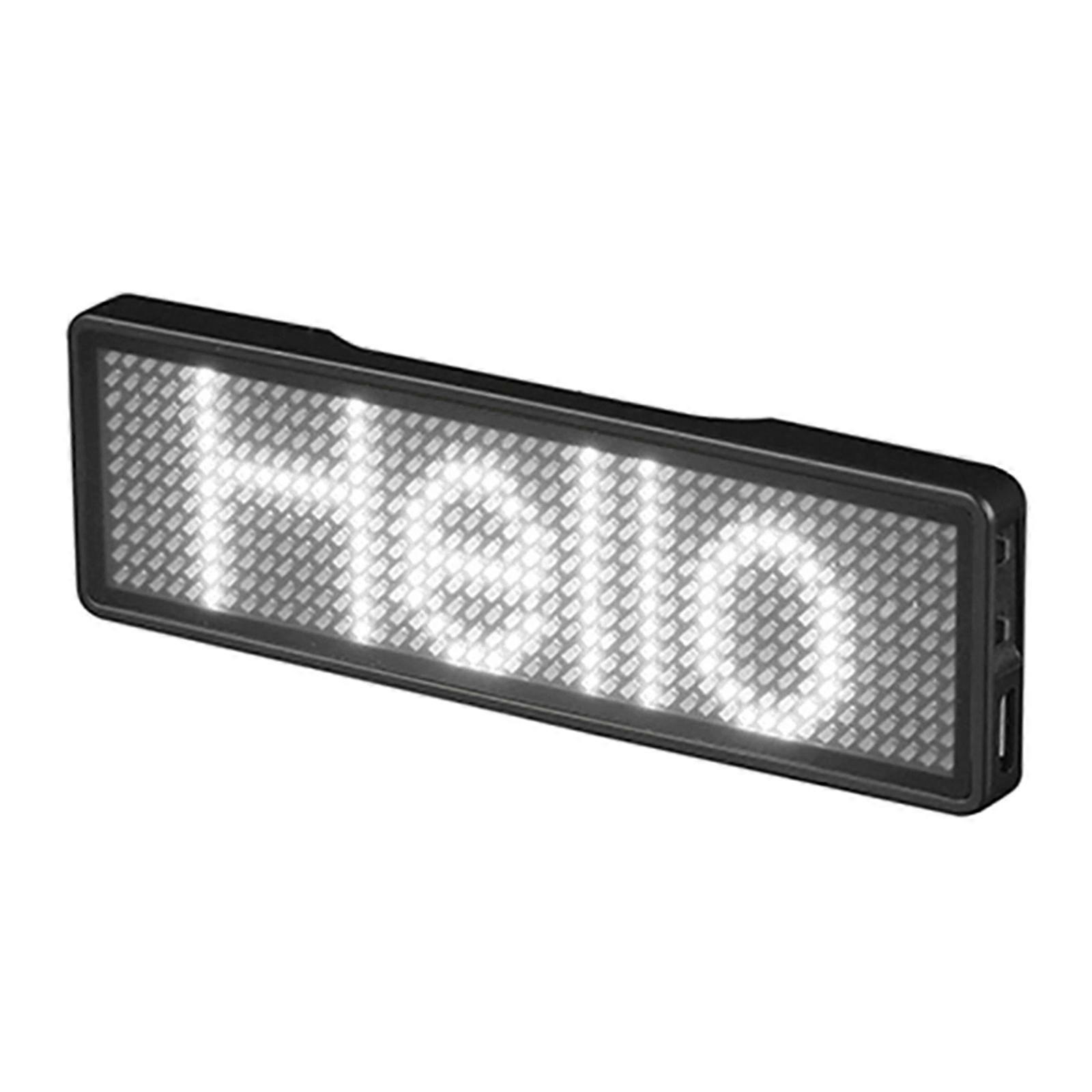 LED Self-design Programmable Scrolling Message Open Sign Tag Name Display Board