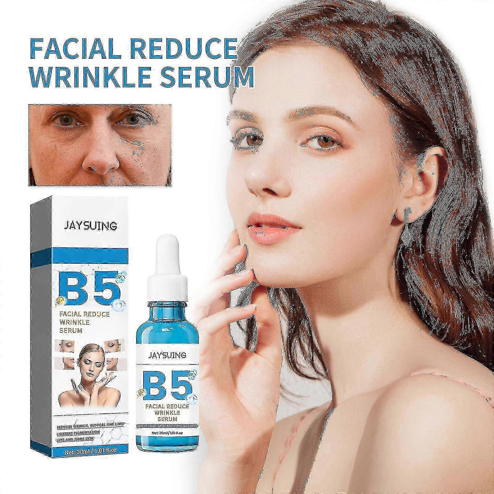 Jaysuing B5 アンチリンクル エッセンスは、しわやほうれい線を薄くし、潤いを与え、引き締め、白くし、老化を防ぎます。BFの