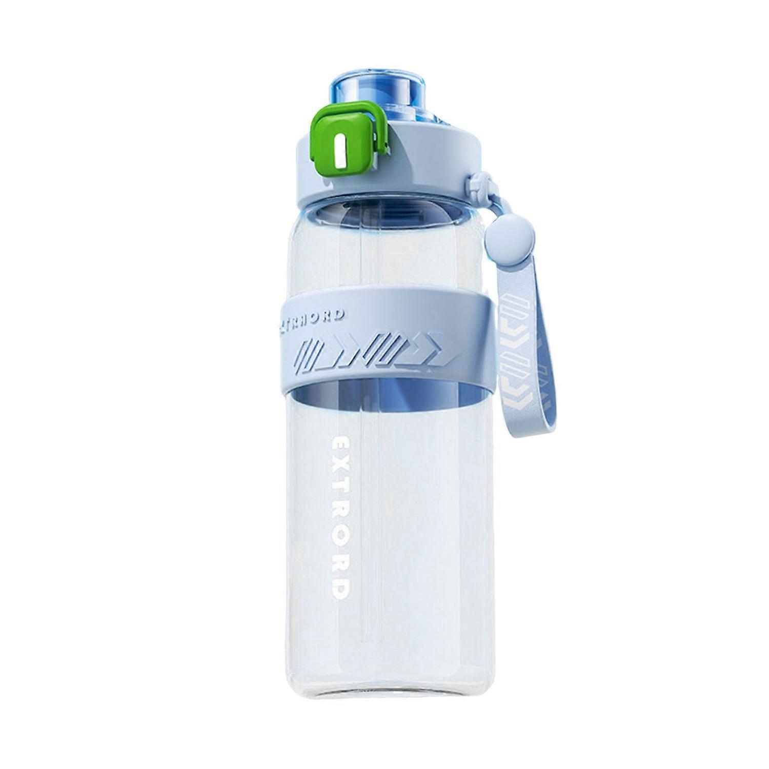 850ML Water Bottle with Straw Motivational Water Bottles BPA Free Leak Proof Sports Water Bottle for