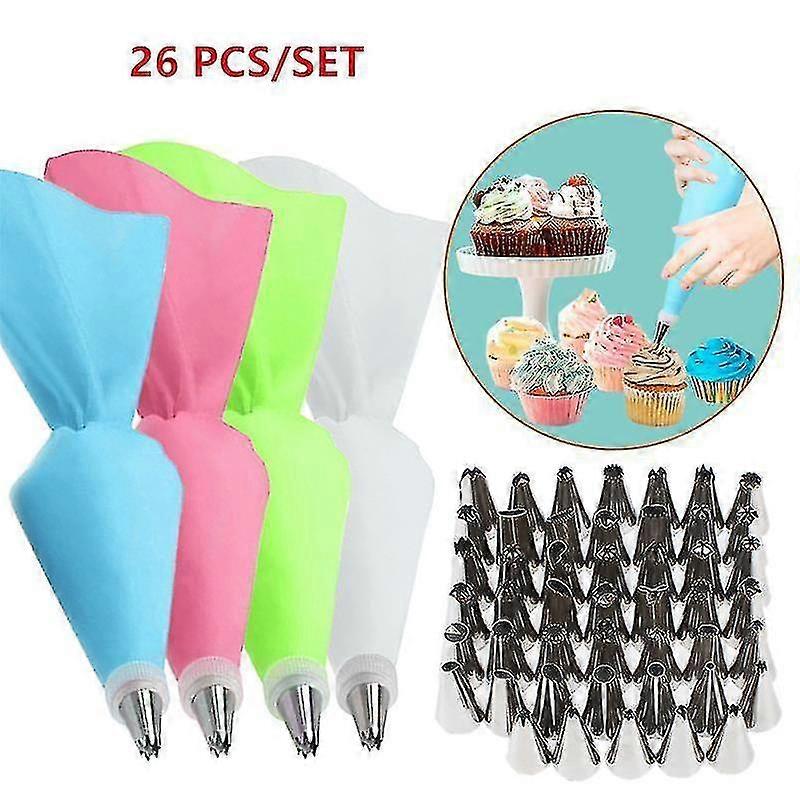 cake kitchen icing cream pastry tips piping decorating silicone