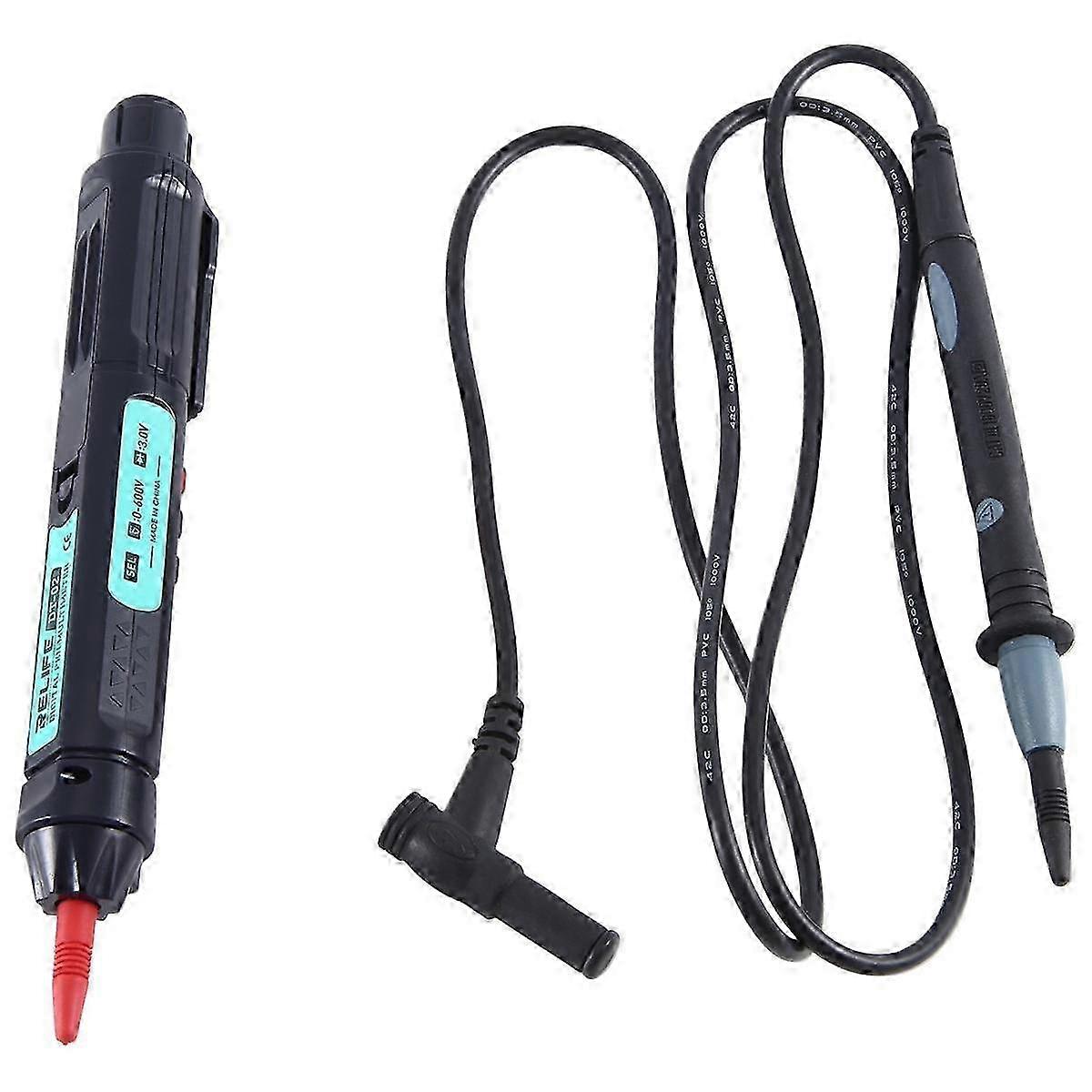 Dt-02 Pen Multimeter Measuring Current Voltage Beeps Automatic Range Resistance Tester Voltage Tes