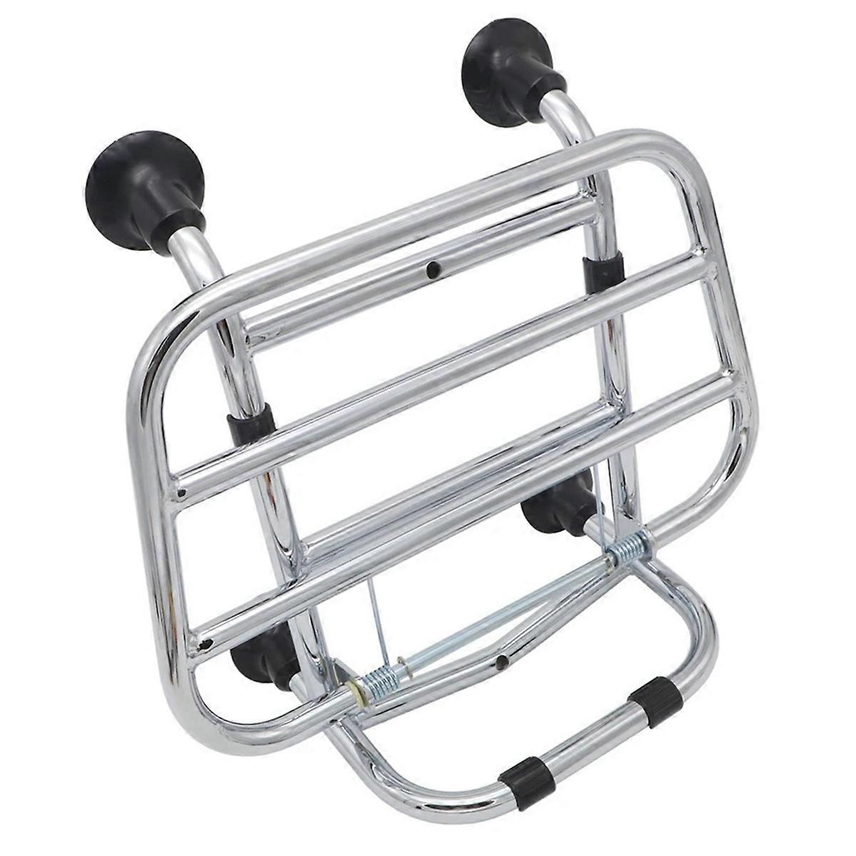Motorcycle Front Shelf Luggage Rack Storage Rack for 150 2015-2019 Sprint 150 2017 Silver