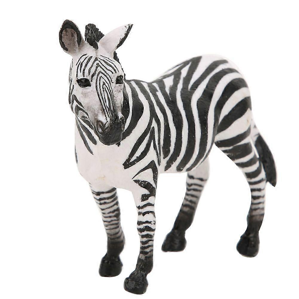 Zebra Simulation Model Ornaments Desktop Decoration Children Educational Toy
