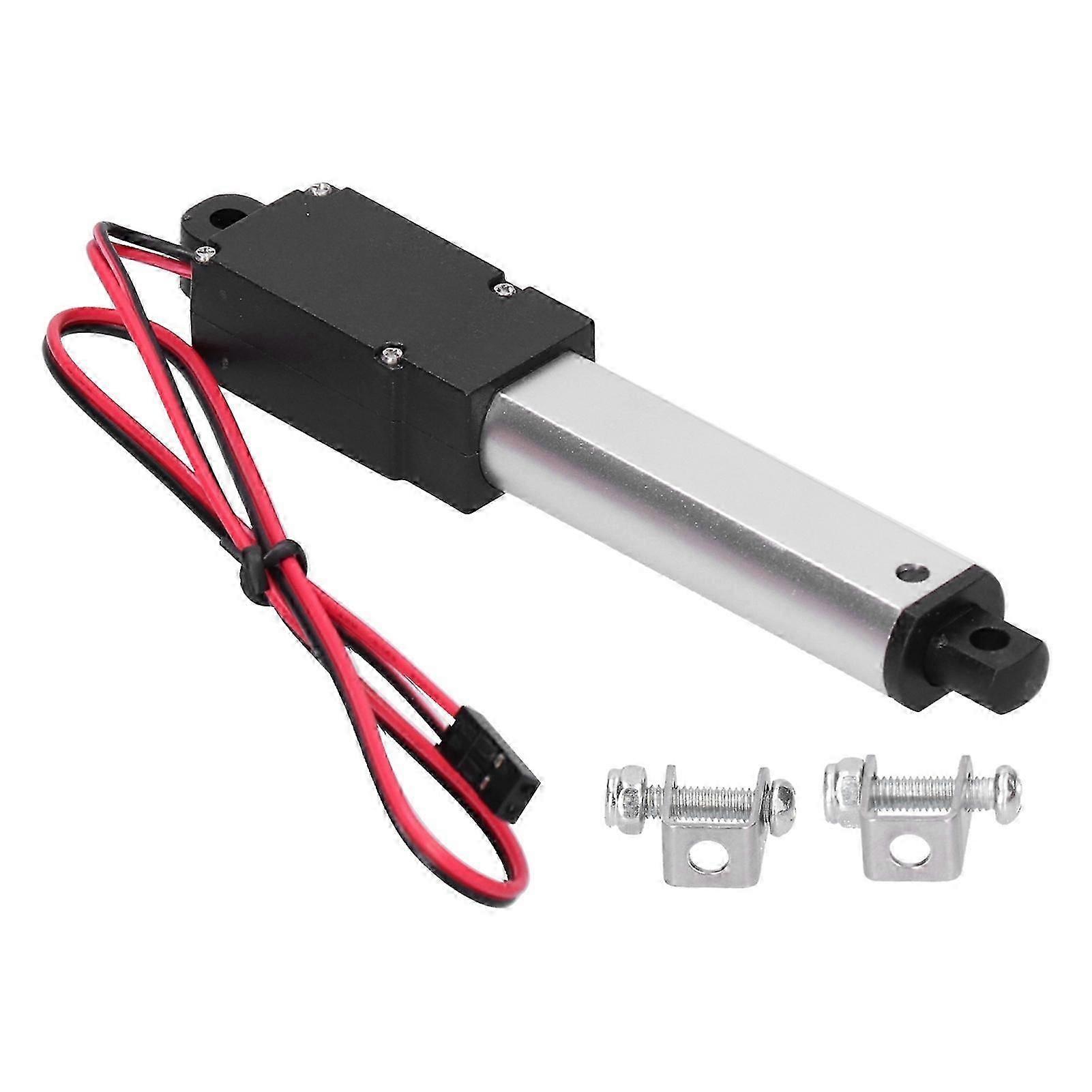 Μίνι ηλεκτρικό γραμμικό κτύπημα DC12V 50mm μικροϋπολογιστών ενεργοποιητών αδιάβροχο για το ρομπότ DIYForce 90N ταχύτητα 9.5mm/s