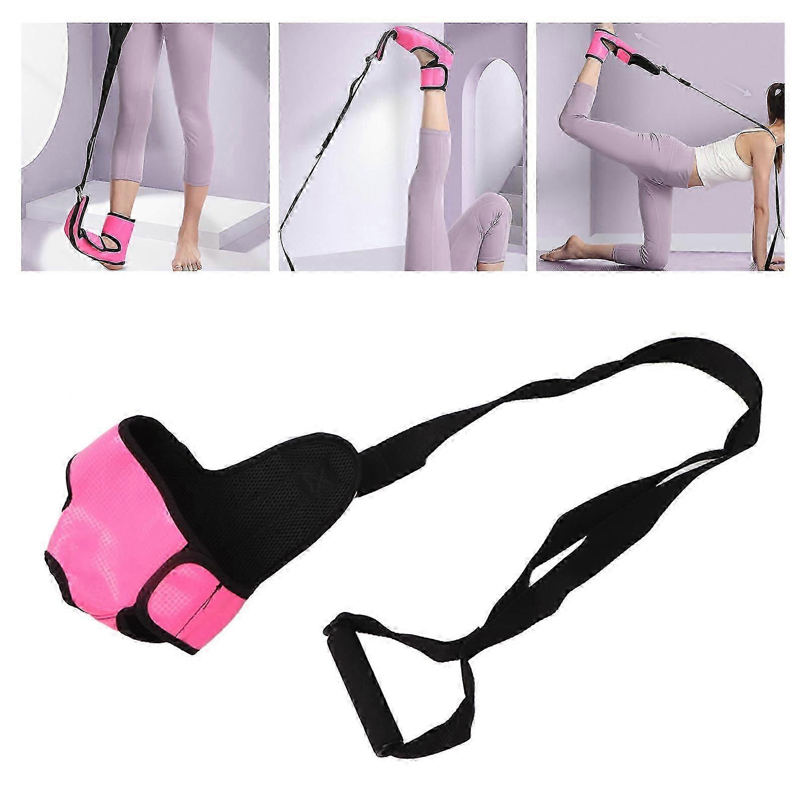 Foot Stretching Strap Adjustable Relax Muscles Elastic Leg Stretch Strap For Fasciitis