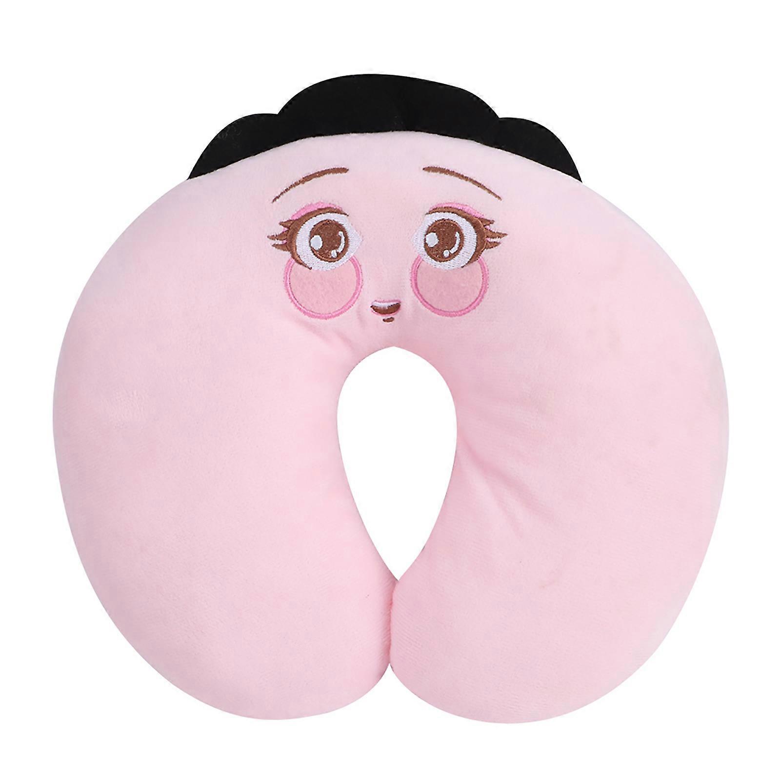 Cartoon U shaped Neck Pillow Multi Function Neck Protection Pillow for Travel