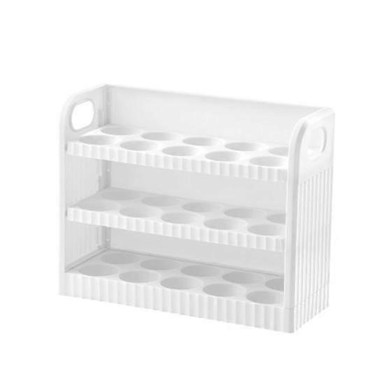 Storage Reversible Design Egg Rack Good Refrigerator Organizer Box