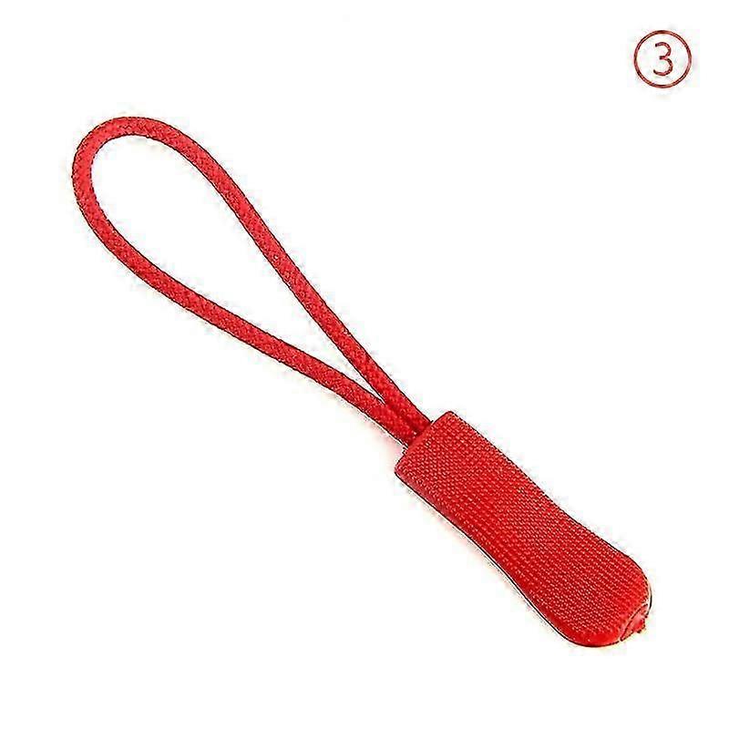 10pcs Zipper Pull Puller End Fit Rope Tag Replacement Clip Broken Buckle Fixer Zip Cord Bag Suitcase Tent Backpack Zipper Head