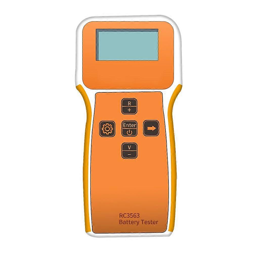 Battery Tester, High Precision Battery Internal Resistance Detector with LCD Display, Battery Tester for Battery Maintenance DIY Detection MK3524