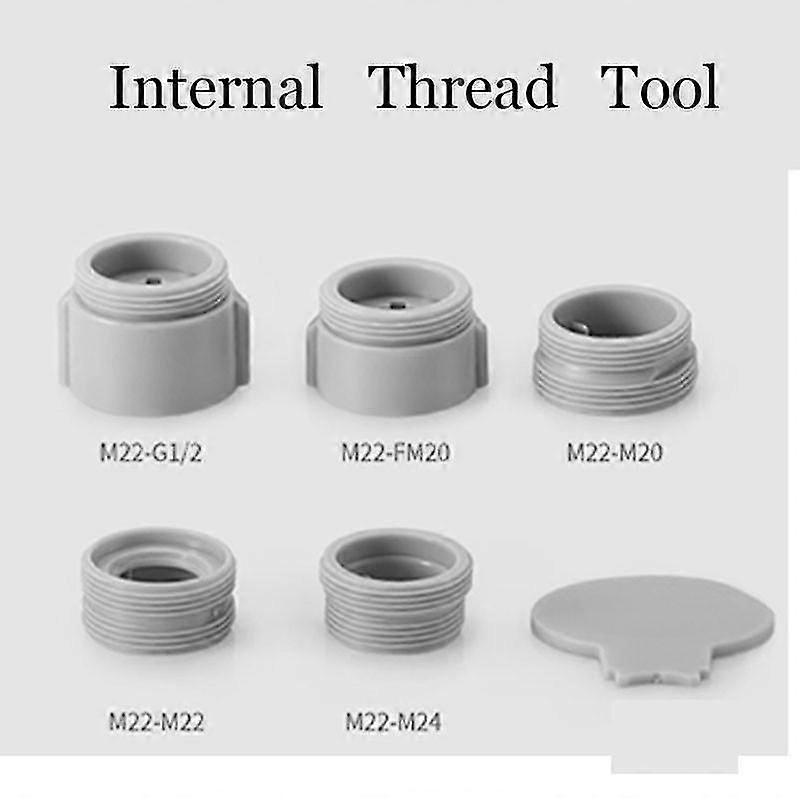 1Set G1/2 M20 M22 M24 F20 Gewindeverbinder Messing für Wasserhahn Umbau Reparatur Wasserhahn Adapter Wasserhahn Anti-Splash Bubbler Spezial Adapter Zubehör-Yvan