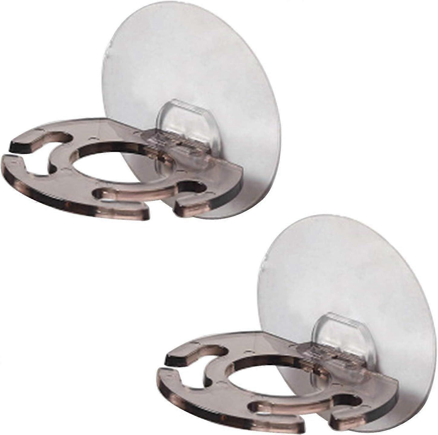 2 Pack Bathroom Suction Cup Toothbrush Holder, Wall Mounted Shaver Holder, Bathroom Storage