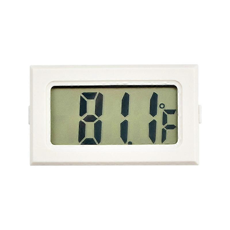 Mini LCD Indoor Digital Thermometer , White