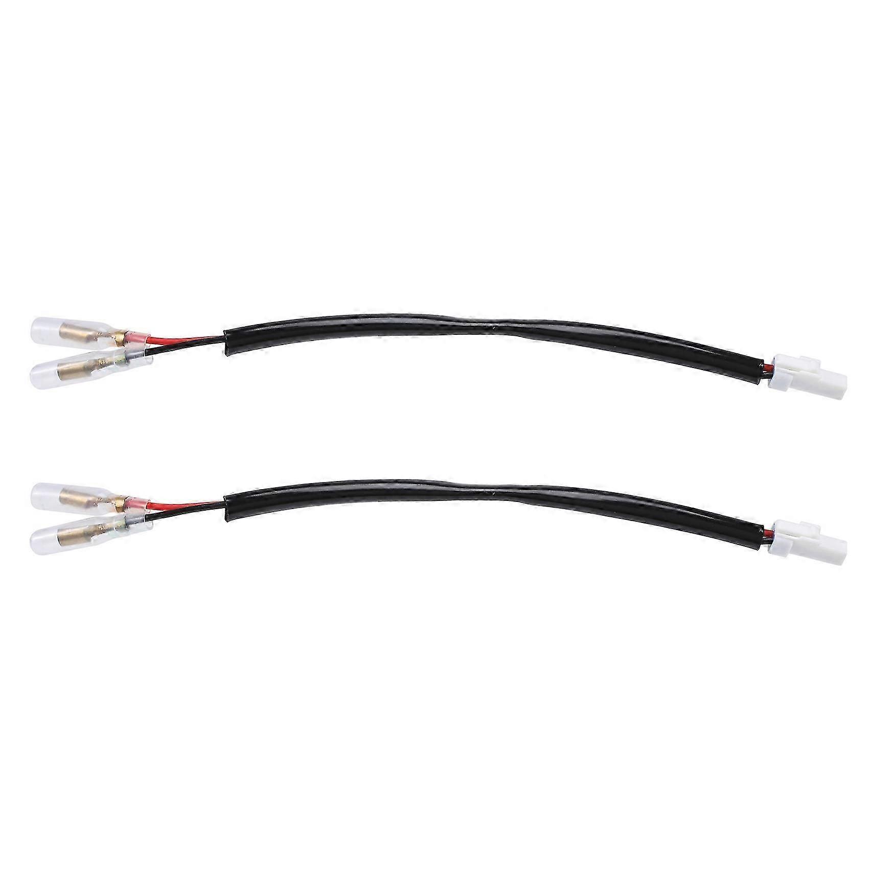 2stk Motorsykkel blinklys ledningsnettkontakt Slå signal pluggadapter for KTM