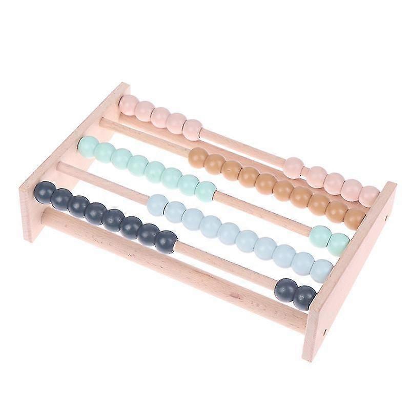 Wooden Abacus Children Early Math Learning Toy Numbers Counting Educational Toy