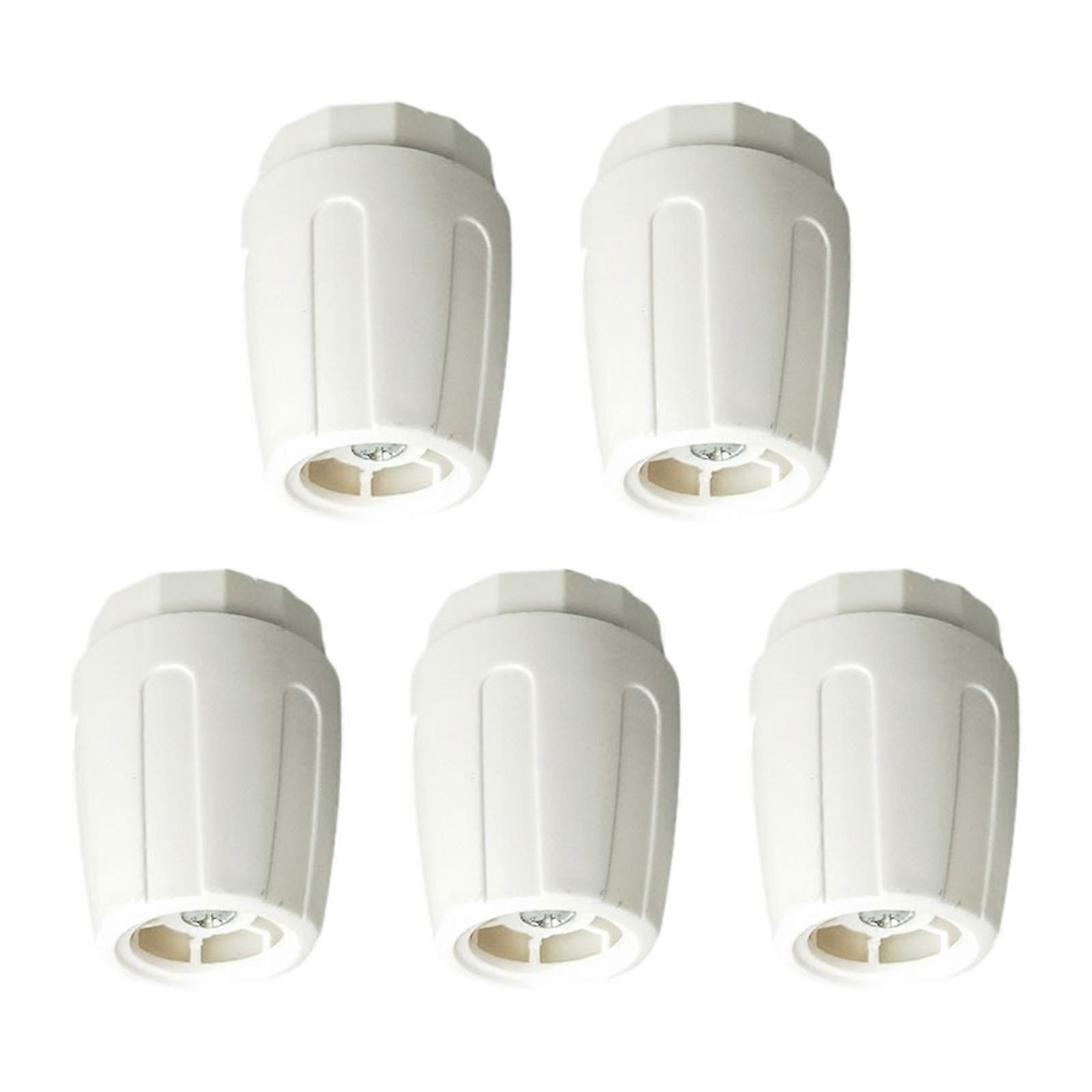 5x Universal Radiator Valve Cap Accessories Adjustable Convenient Installation