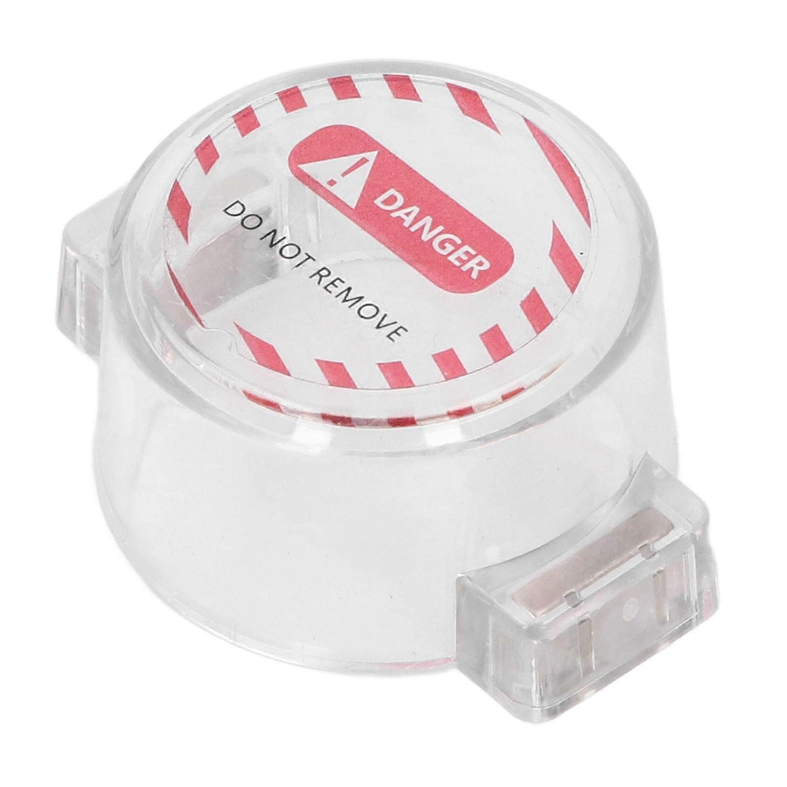 Power Push Button Switch Cover PC Magnetic Round Shape Push Button Switch Lockout Cover 