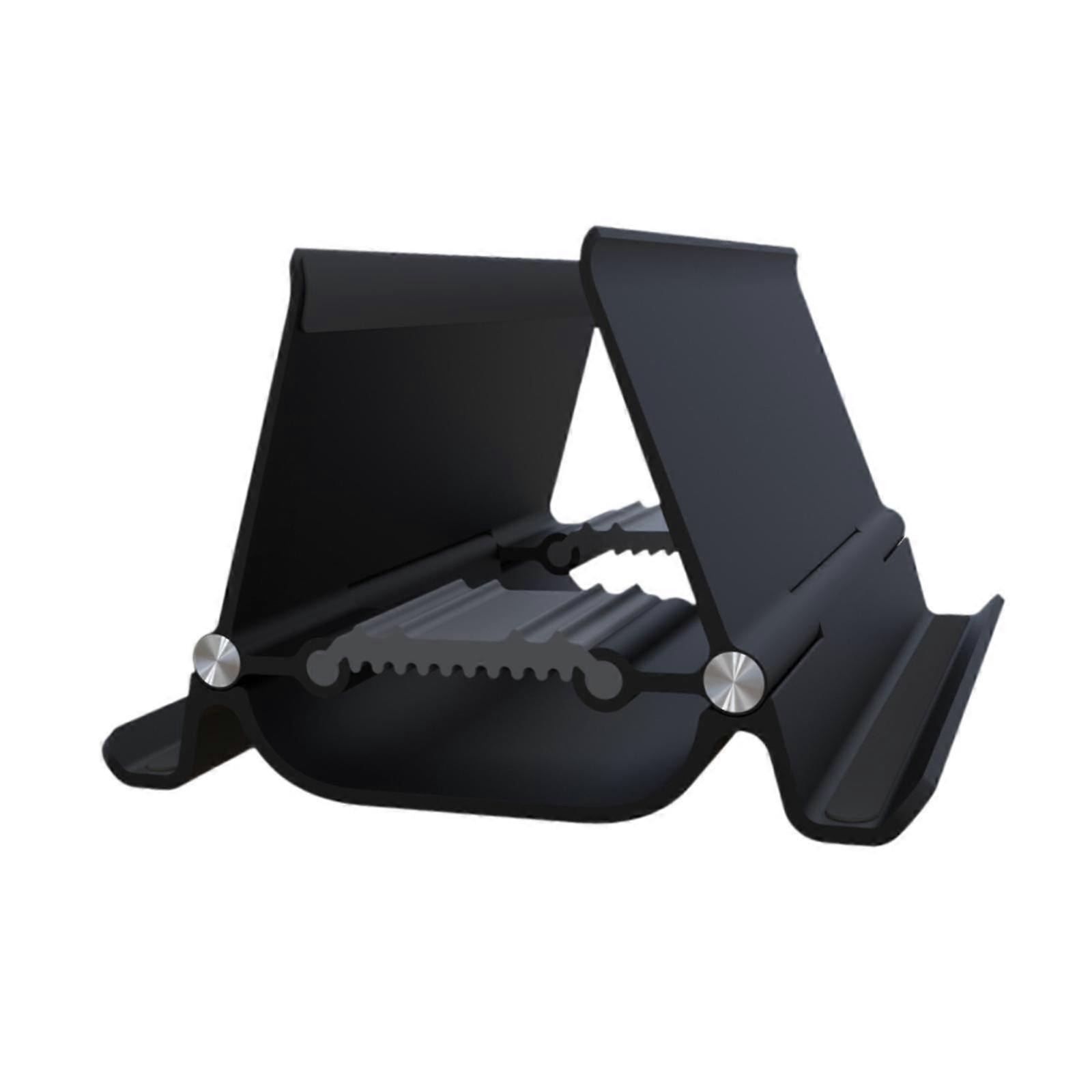 Vertical Laptop Holder Practical Notebook Dock for Office Dormitory Studying Black