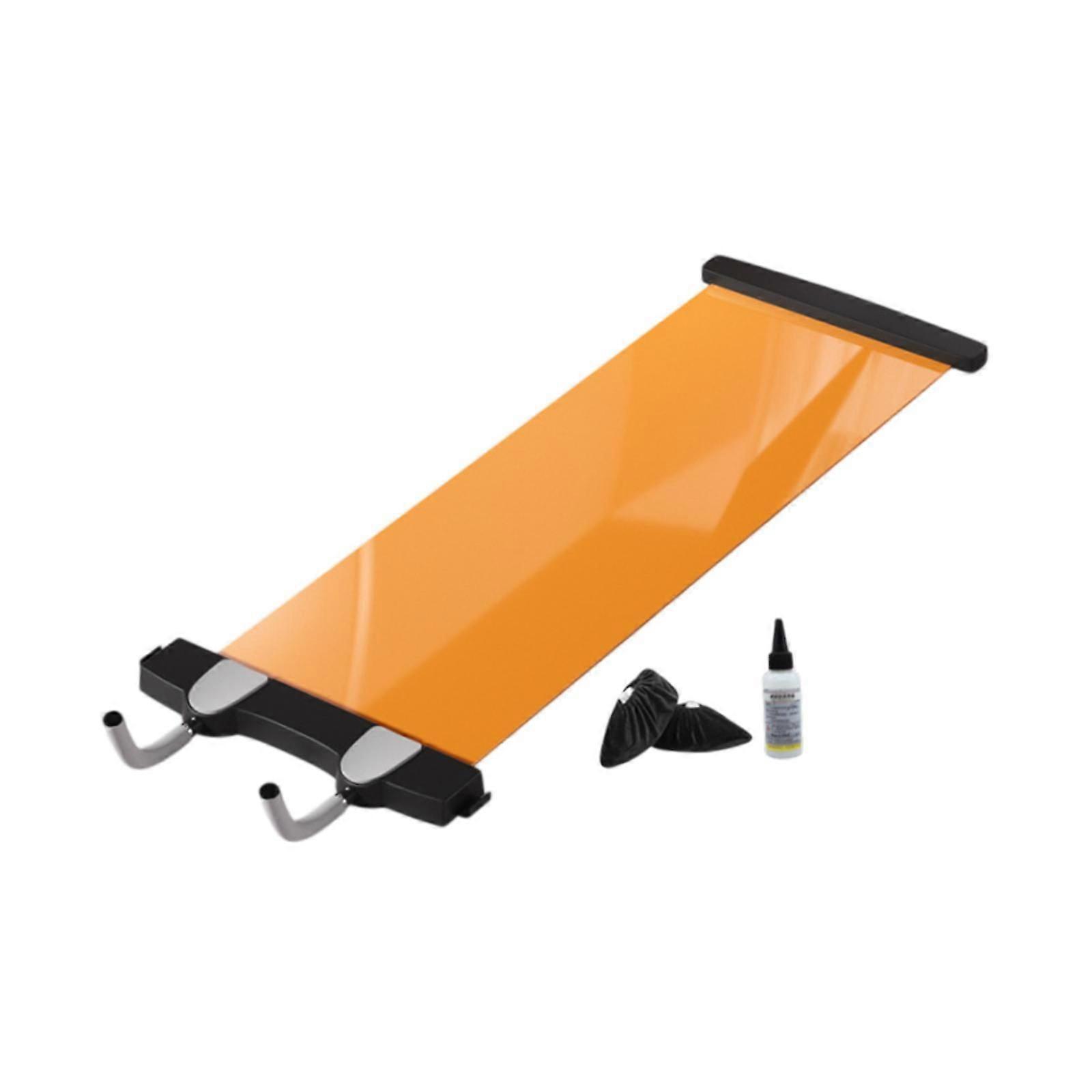 Exercise Equipment Support Skating Board for Exercise Leg Skiing orange