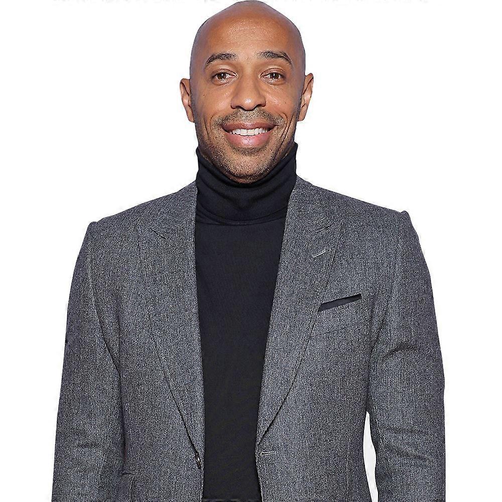 Thierry Henry (Grey Suit) Half Body Buddy Cutout