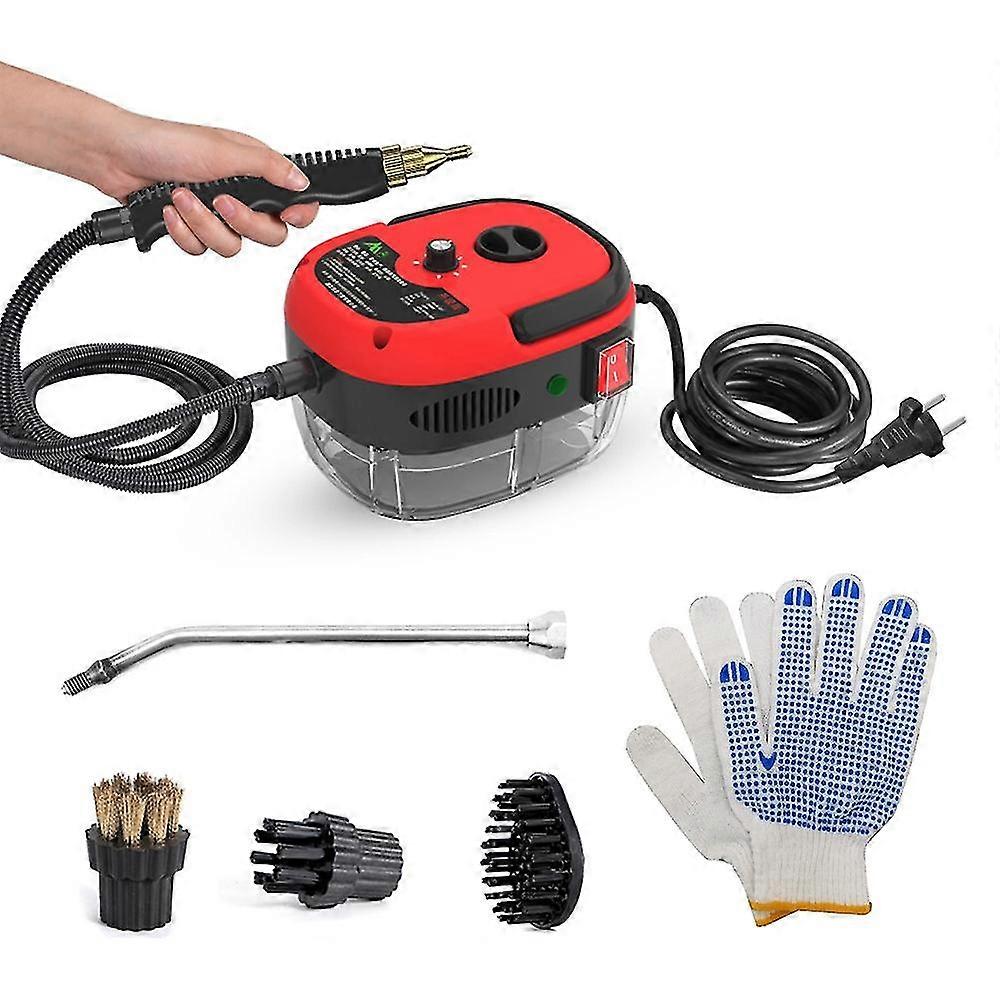 2500W Portable Handheld Steam Cleaner High Temperature Pressurized Steam Cleaning Machine with Brush