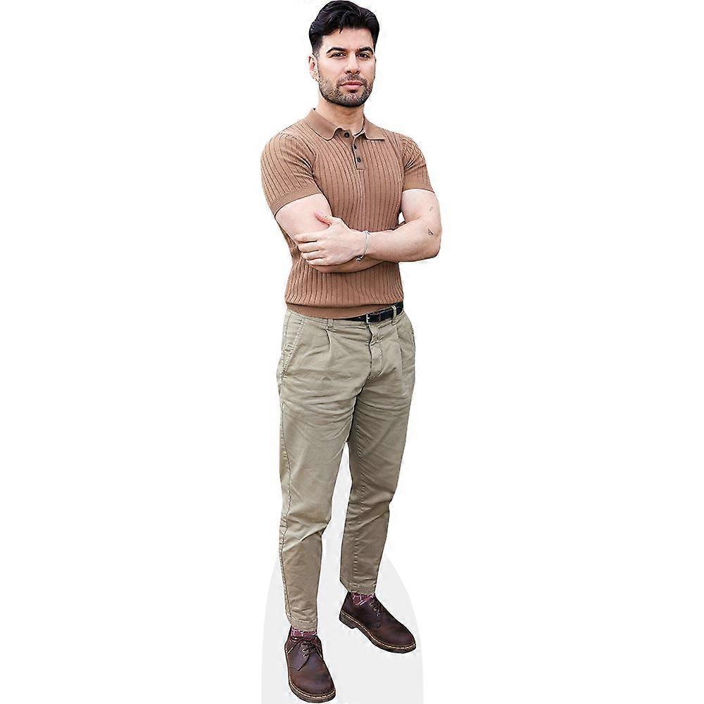 Nas Ganev (Casual) Cardboard Cutout (lifesize OR mini size). Standee. Stand Up.