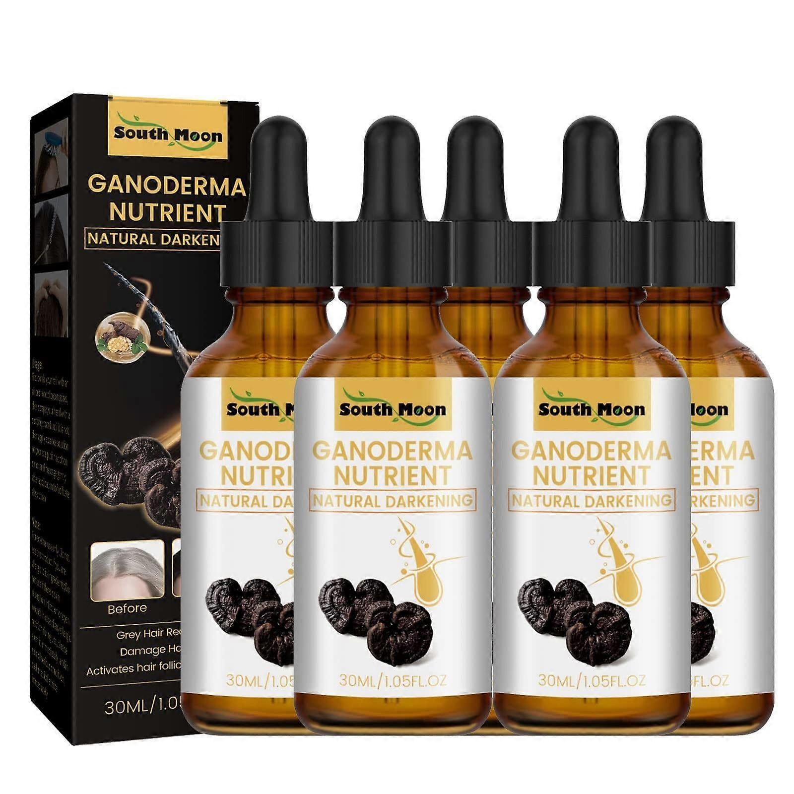 Šedivenie vlasov, Stmavnutie vlasov, Organická Ganoderma Živina Vlasy reverzná esencia 30ML