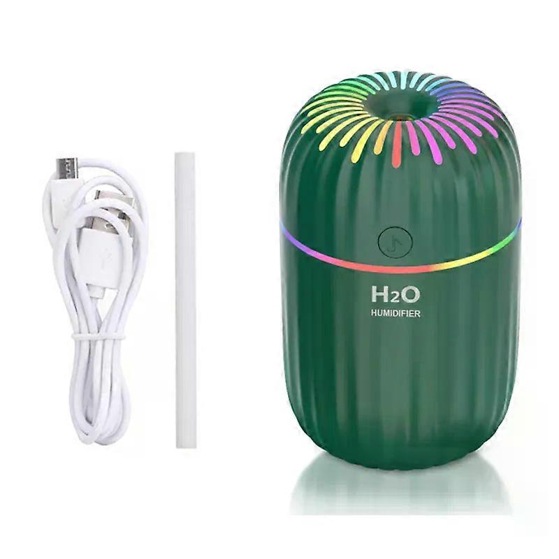 Funshing 300Ml Portable Air Humidifier Colorful Led Light Ultrasonic Mist Maker Usb Car Aroma Essential Oil Diffuser For Home