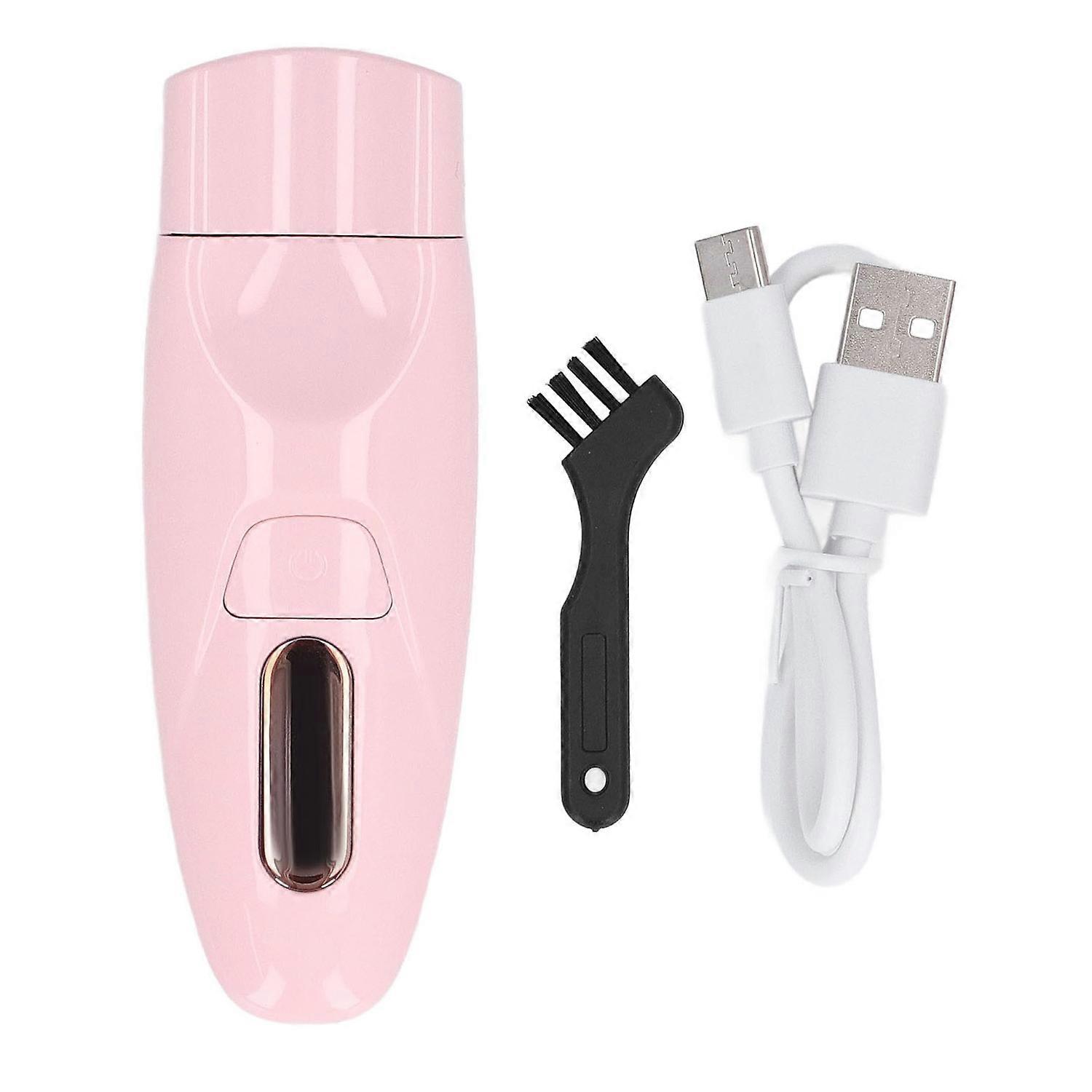 Heated Eyelash Curler 3 Gear Temperature Control USB Rechargeable Long Lasting Lashes Curler for Thi