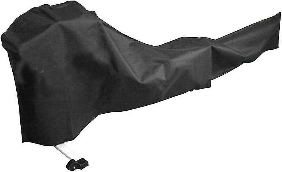 Rowing Machine Cover, Durable Anti-scratch Waterproof Dustproof UV Protection Rowing Machine Cover,285*51*45/89cm,black