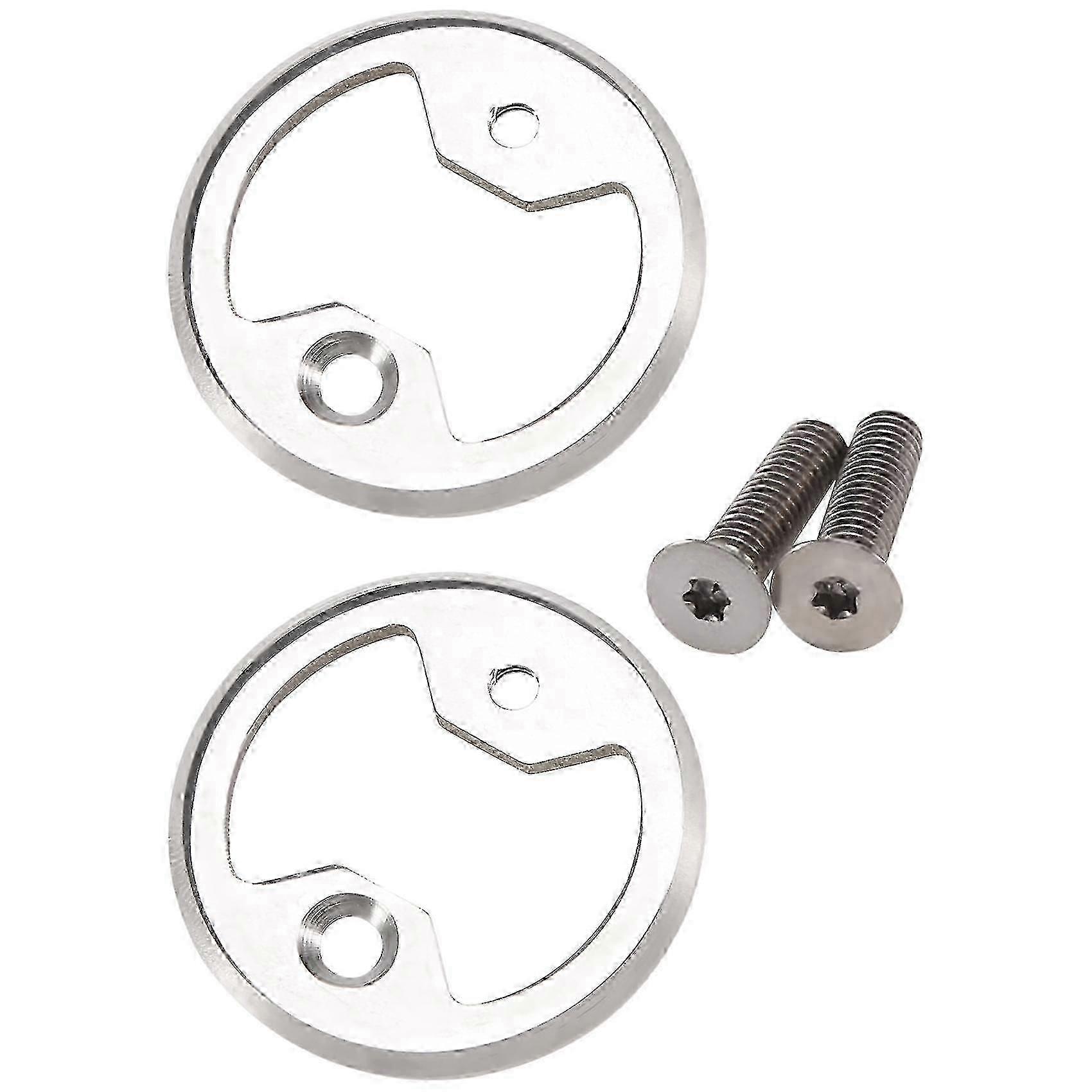 Bike Pedal Plate Cleats Titanium For Comp Zero Aero Nano Lightweight Action Bicycle Parts,silver