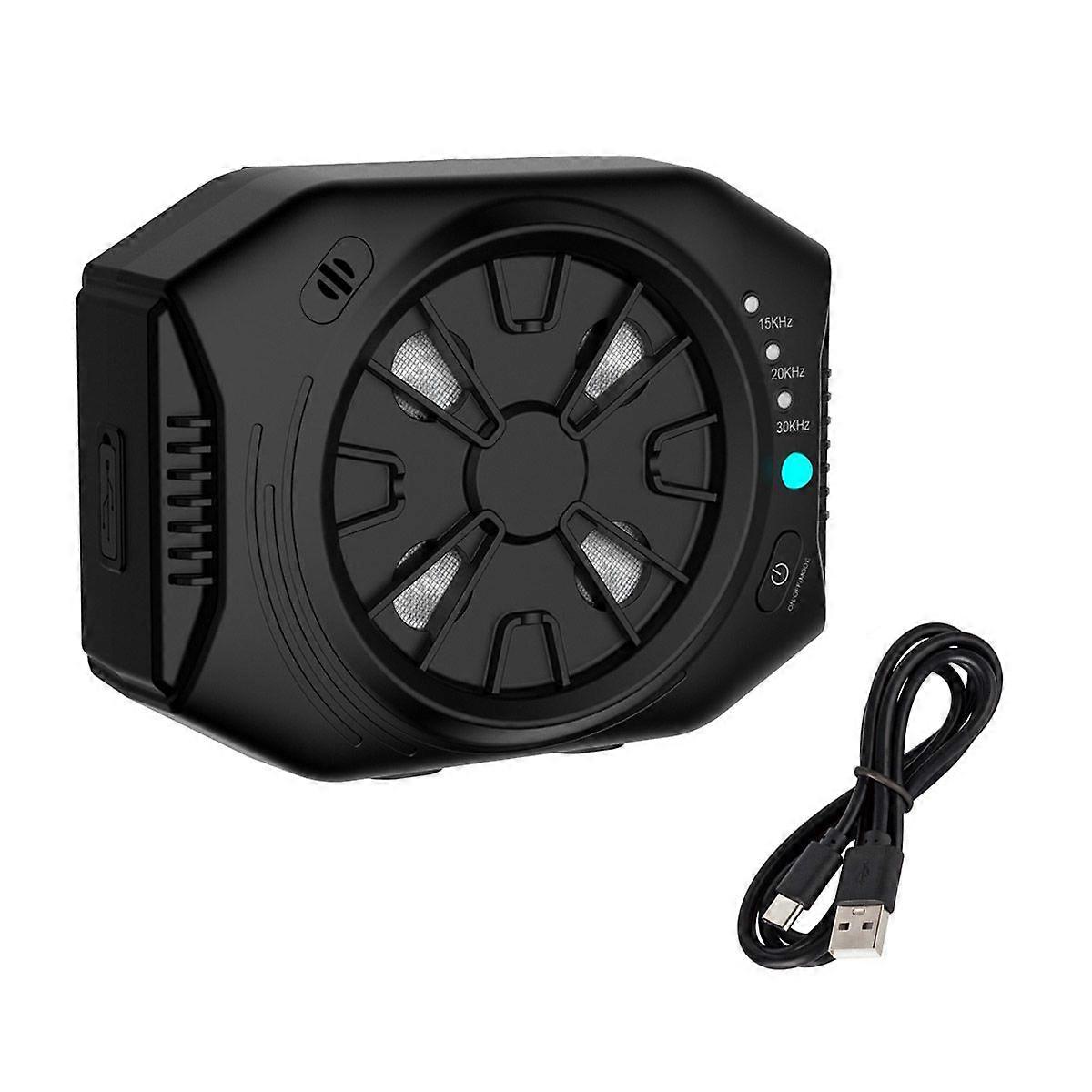 Ultrasonic Dog Bark Deterrent - Black