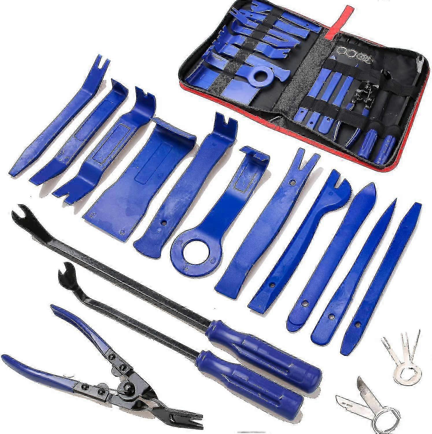 19-Piece Trim Removal Tool Kit for Car Panel, Door & Audio