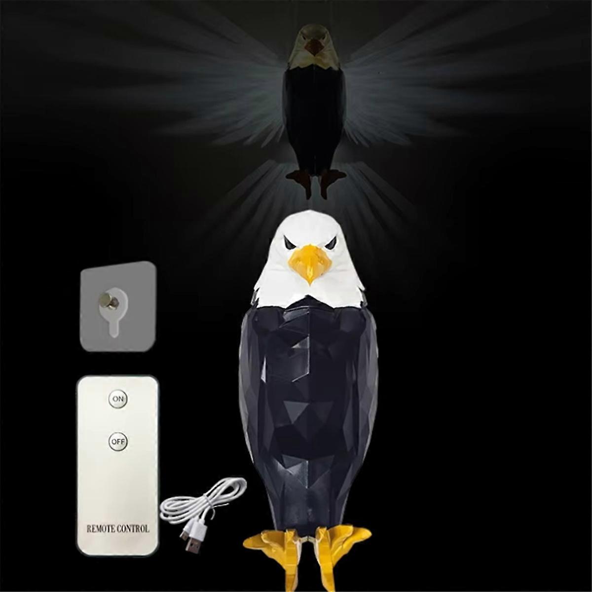Bald Eagle Wall Light Night Light Wall Mounted Eagle Lamp