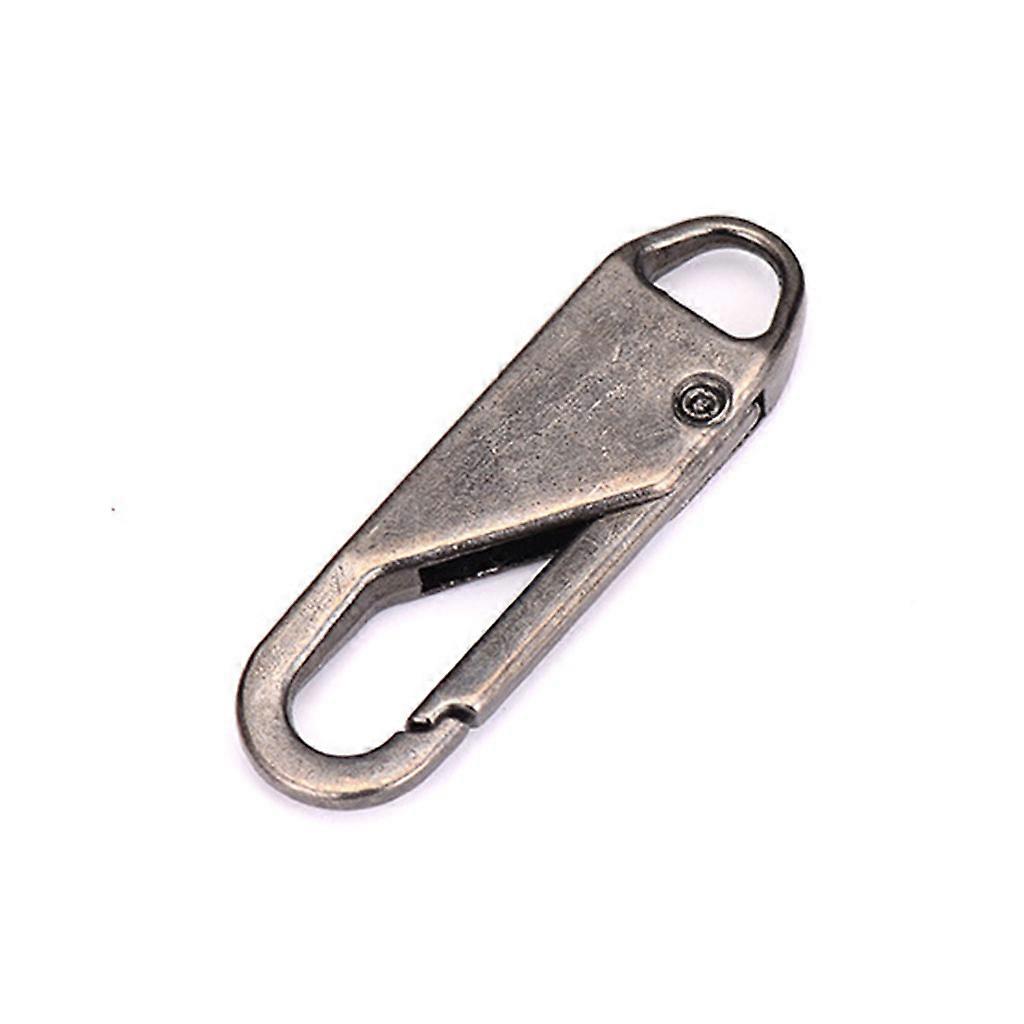 1PC Zipper Pull Replacement Repair Kit Slider Pull Tab Universal Fixer Metal Zippers for Head  GC