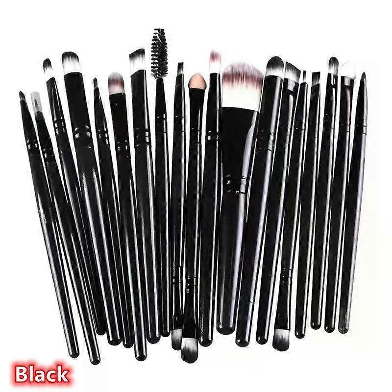 20PCS πινέλα μακιγιάζ που επαγγελματικά πλαστικά πινέλα μακιγιάζ σκιών ματιών λαβής Foundation συνθέτουν τα πινέλα