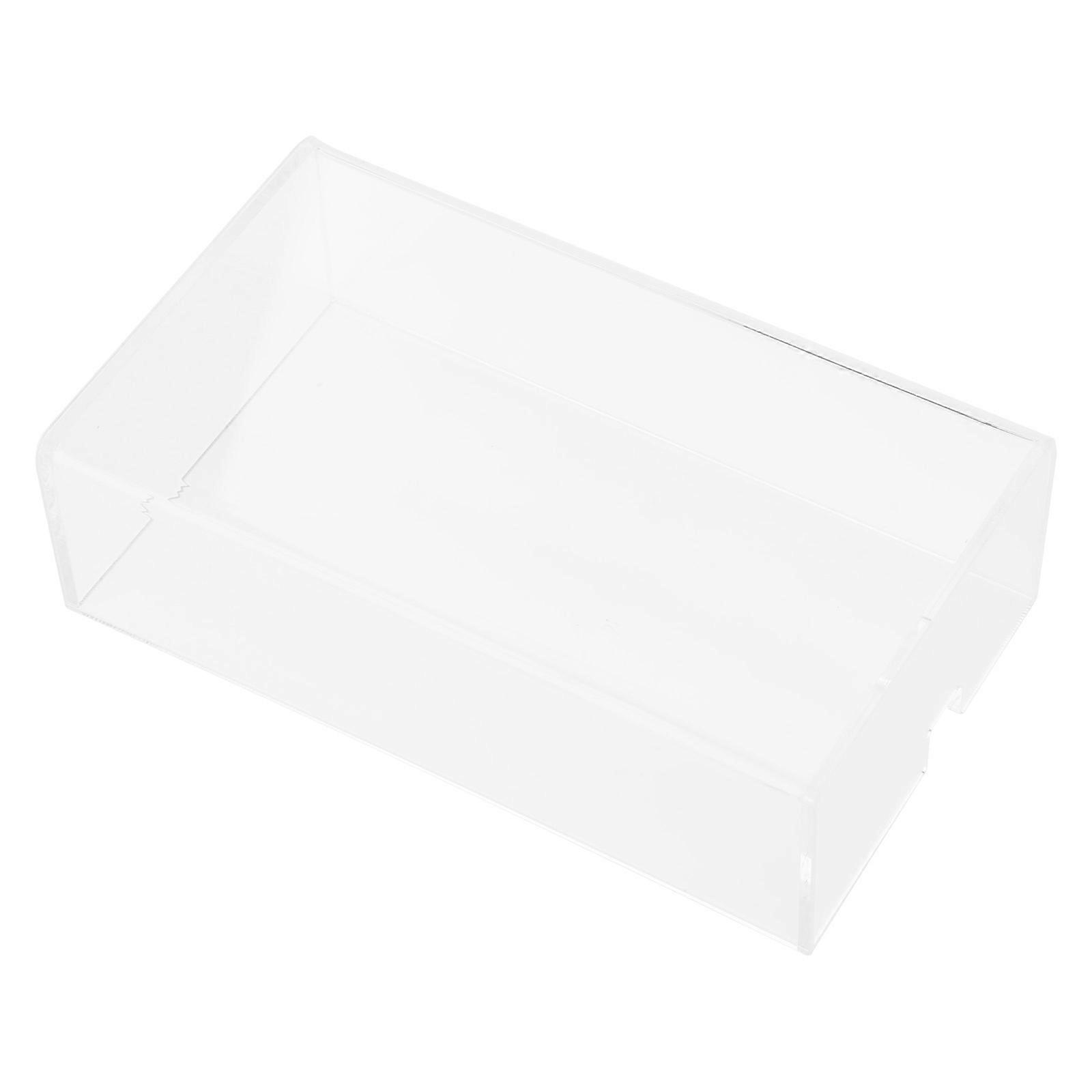 Funda protectora acrílica transparente para teclado - Anti-gatos para ordenador de sobremesa, portátil o gaming - Soporte para teclado multicolor transparente