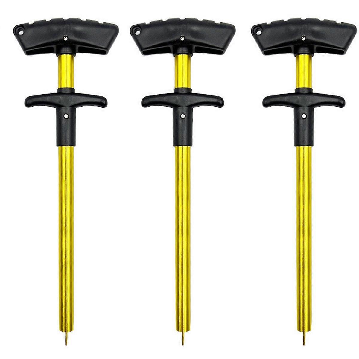 Portable T-type Hook Remover, Sea Fishing Tackle, Hook Remover,Yellow