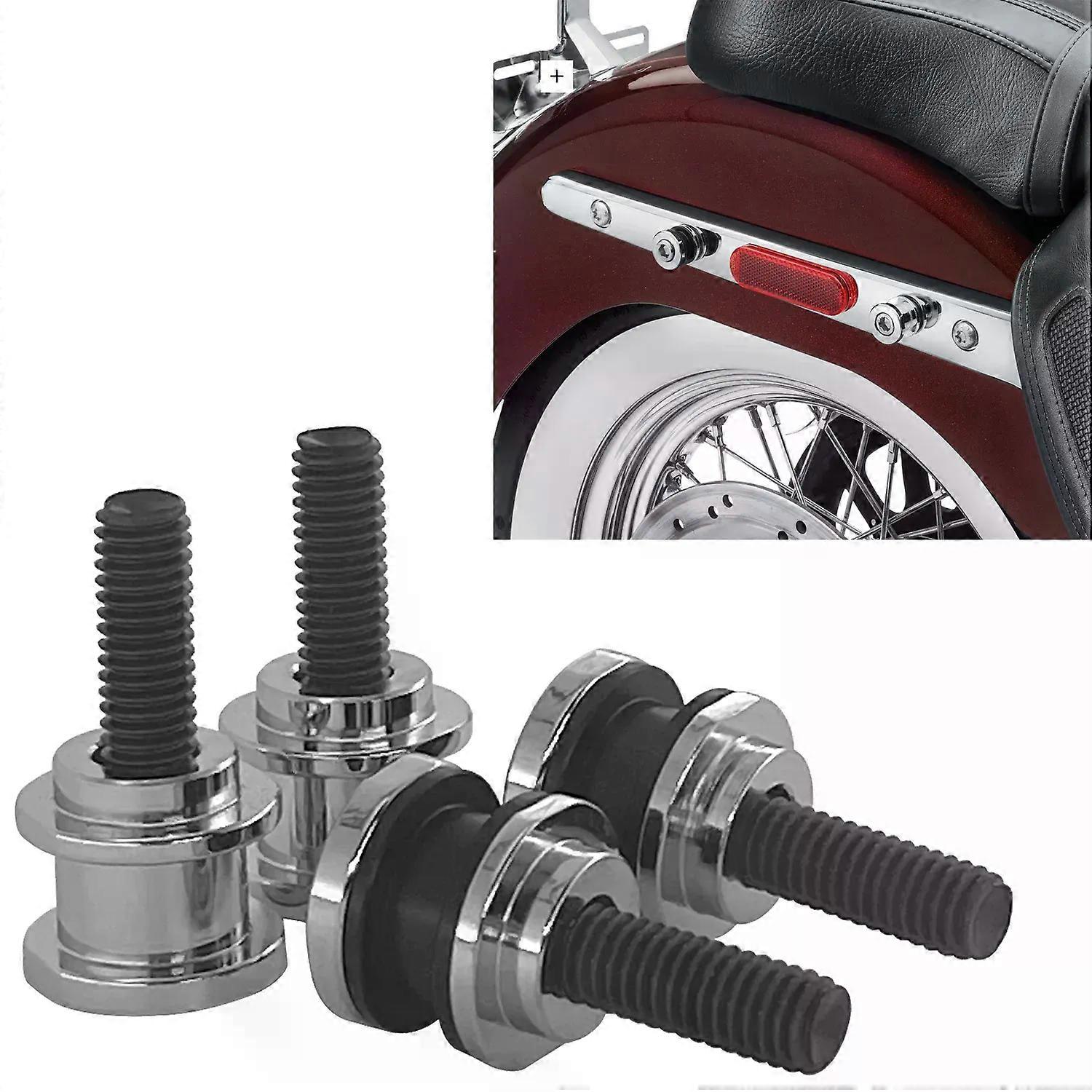 Detachable Sissy Bar Rack Docking Hardware Kit compatible for  Harl-ey Softail Fat Bob Softail Slim FLDE FLHC FLSL FXBB FXFB  FLSB FXLR FXST