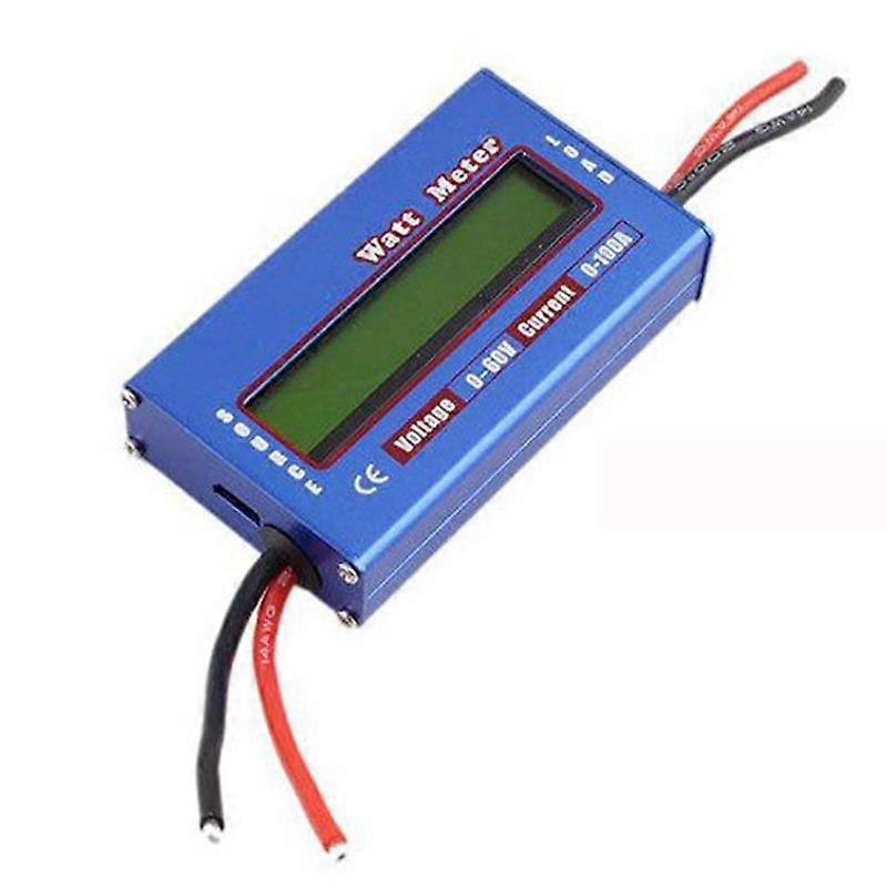 Digital Watt Power Meter DC 60V 100A Balance Battery Checker