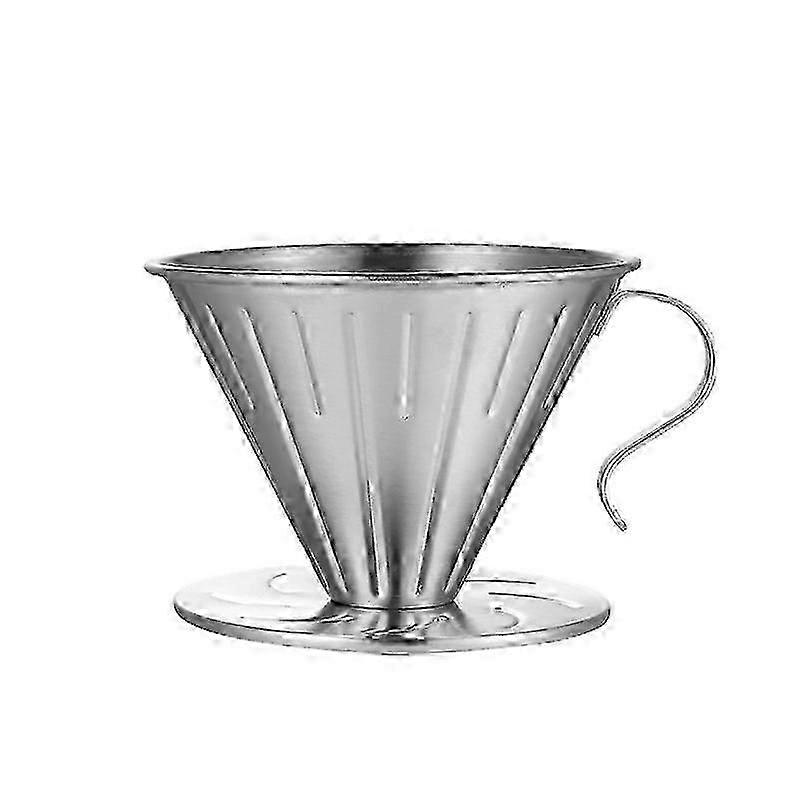 Manual Coffee Filter, Stainless Steel Reusable Coffee Filter