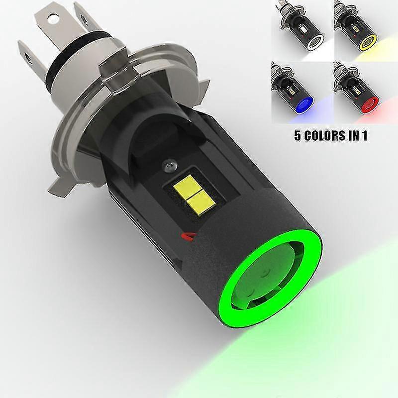 5 Color H4 LED Headlight Bulb 6000K 12V/24V