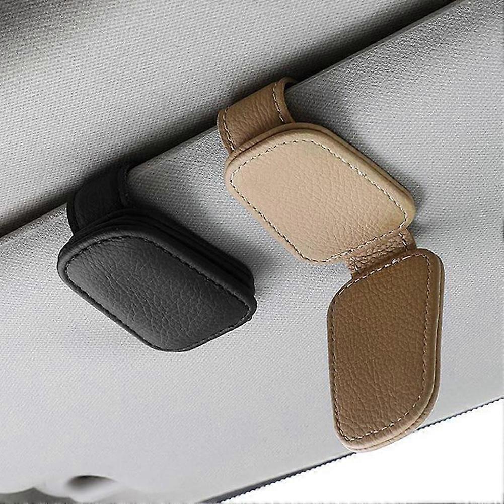 Diamond Bling Stand Card Ticket Holder Car Sun Visor Glasses Clip Glasses Box Su